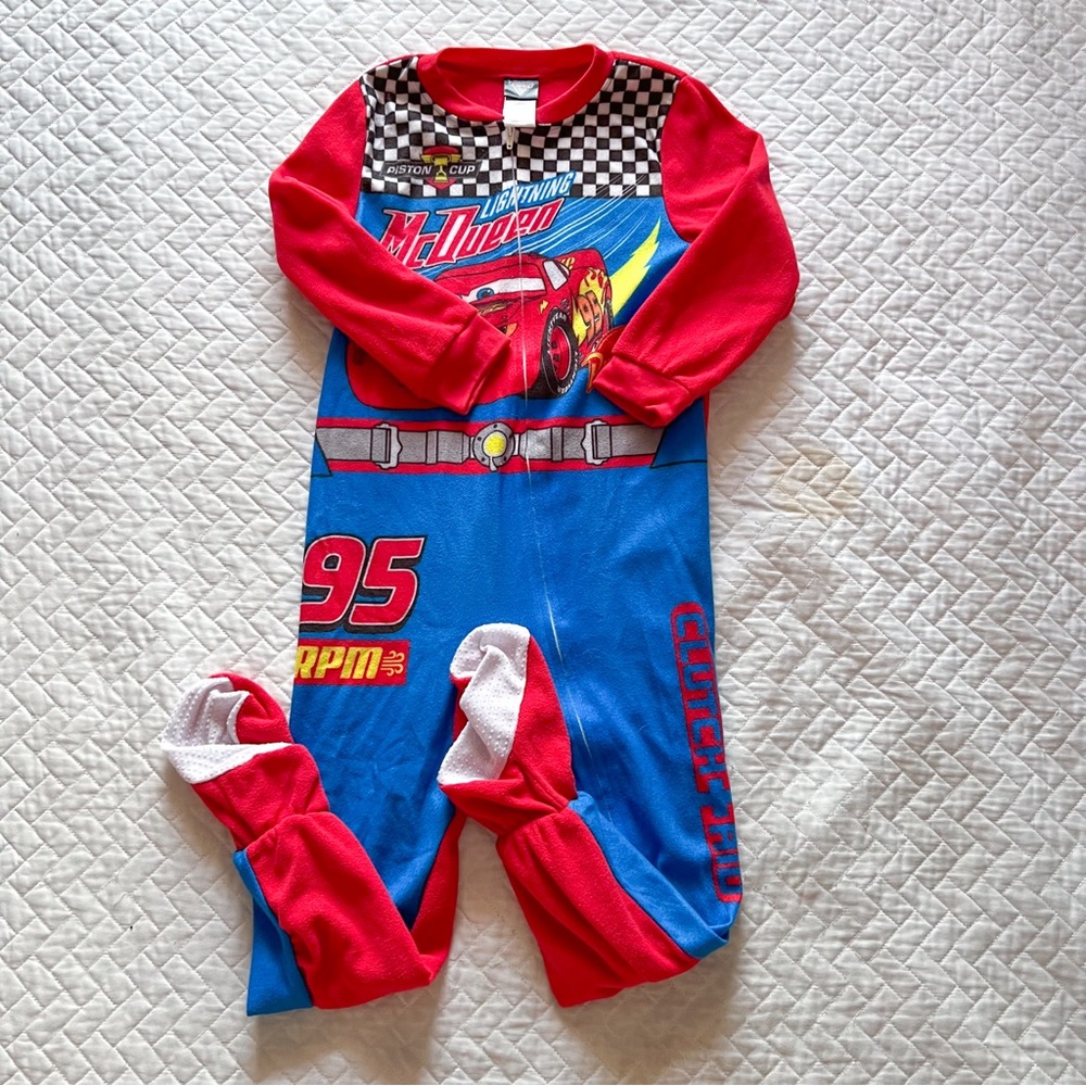 Disney Cars Boy Footed Pajamas